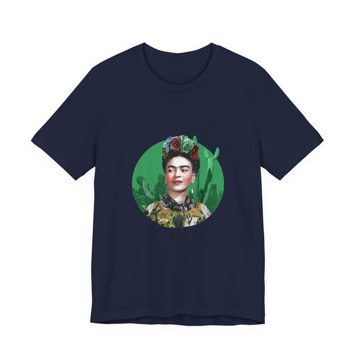 Frida Kahlo Cactus Garden Medallion T-Shirt