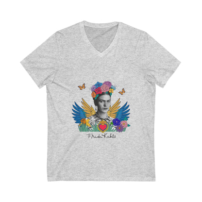 Frida Kahlo V-Neck Tee