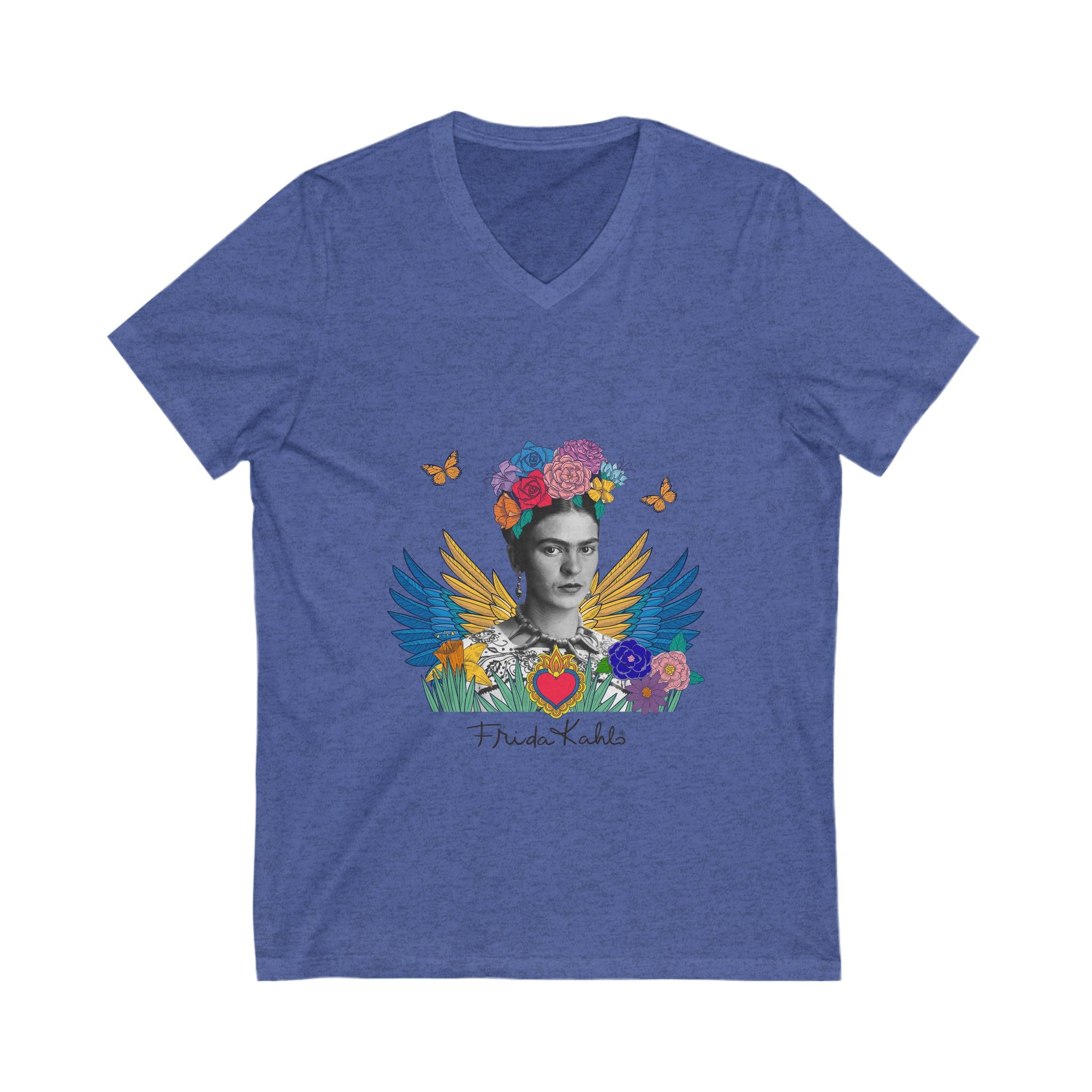 Frida Kahlo V-Neck Tee