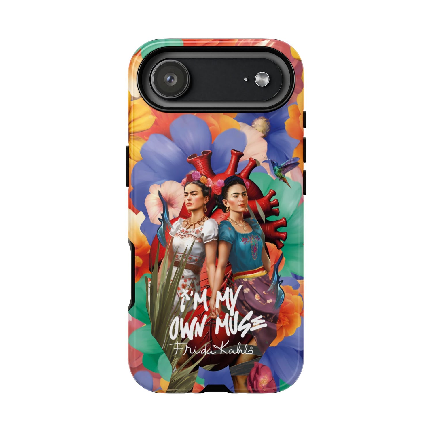 Frida Kahlo - I Am My Own Muse - Colorful Art Phone Case