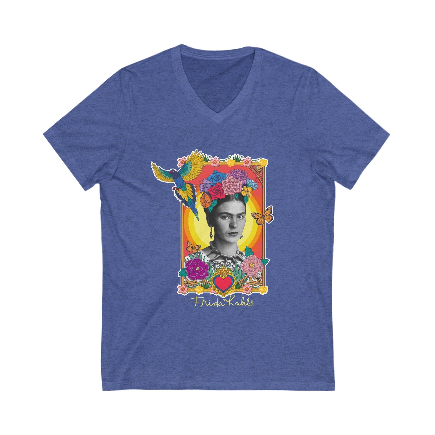 Frida Kahlo V-Neck Tee