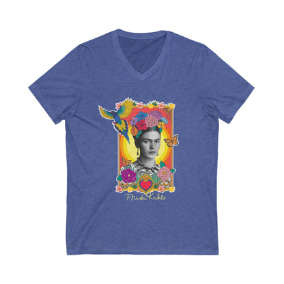 Frida Kahlo V-Neck Tee