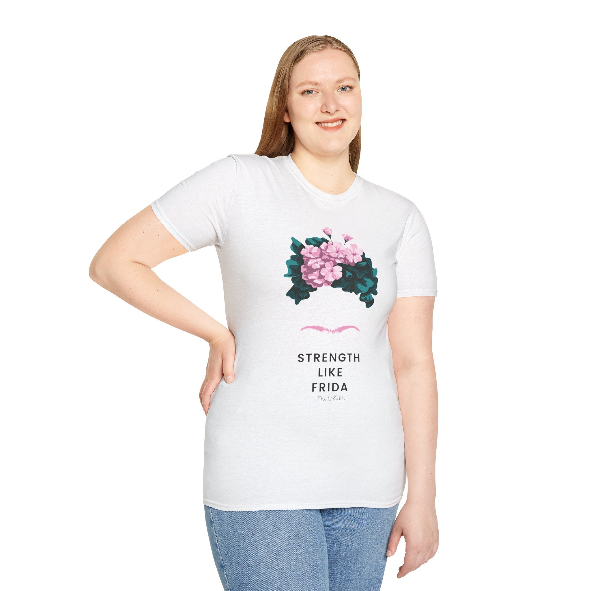 Frida Kahlo Breast Cancer Awareness T-Shirt