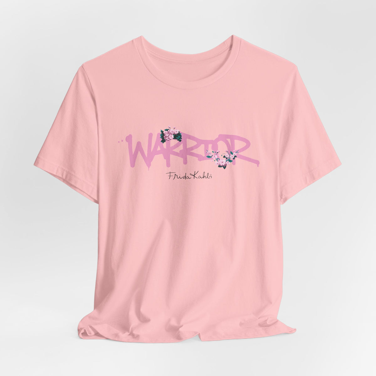 Frida Kahlo Warrior Graffiti Breast Cancer Awareness T-Shirt