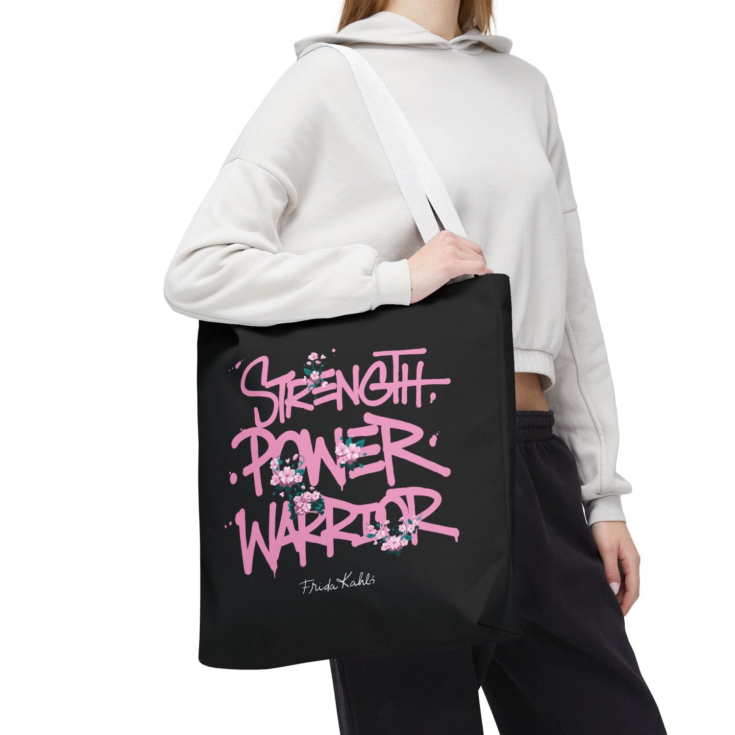 Frida Kahlo Tote Bag - Breast Cancer Awareness Collection