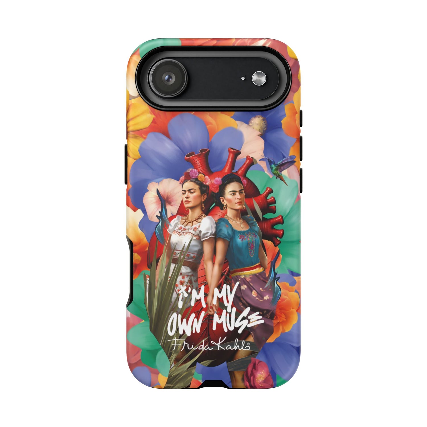 Frida Kahlo - I Am My Own Muse - Colorful Art Phone Case