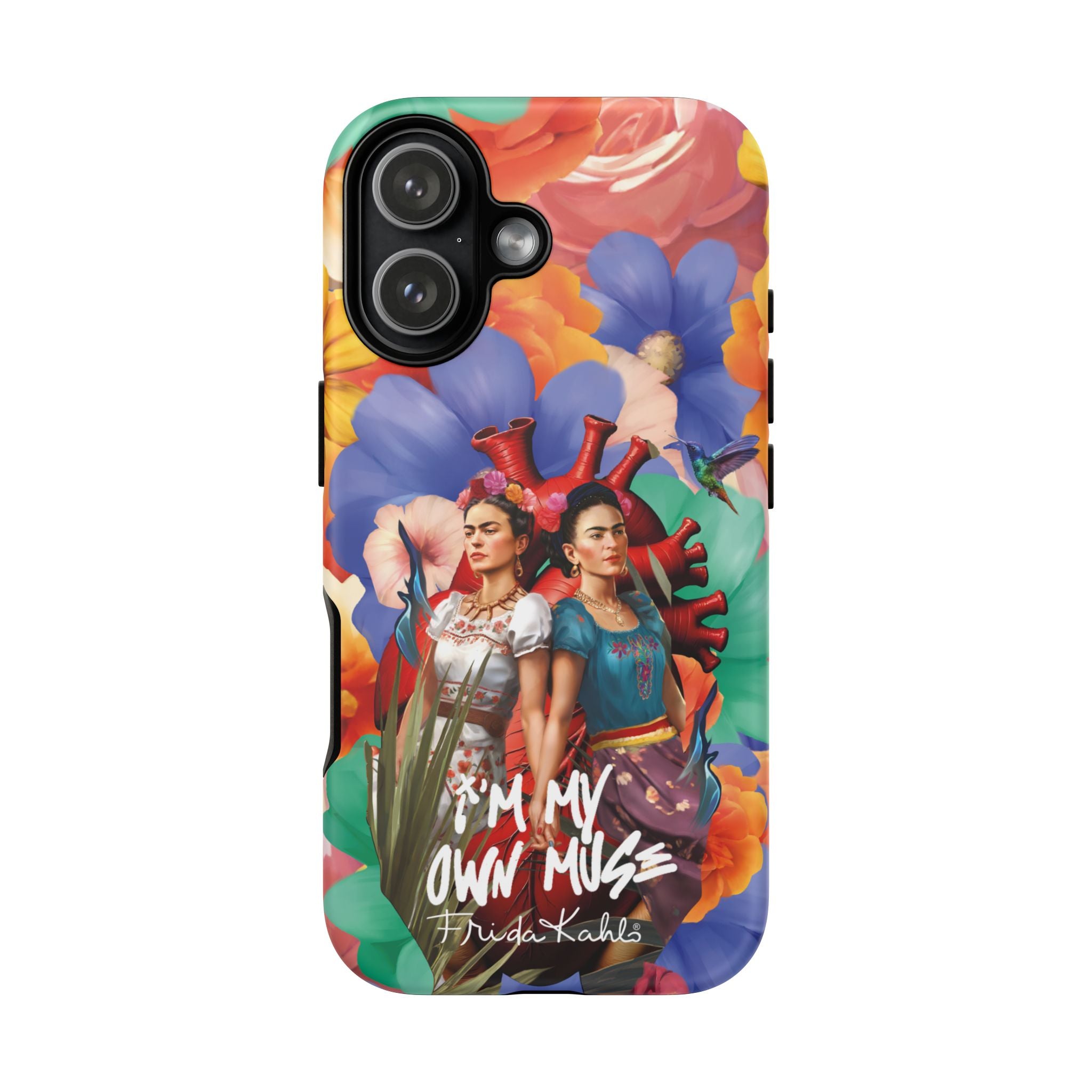 Frida Kahlo - I Am My Own Muse - Colorful Art Phone Case
