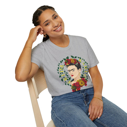 Frida Kahlo Colorful Unisex T-Shirt