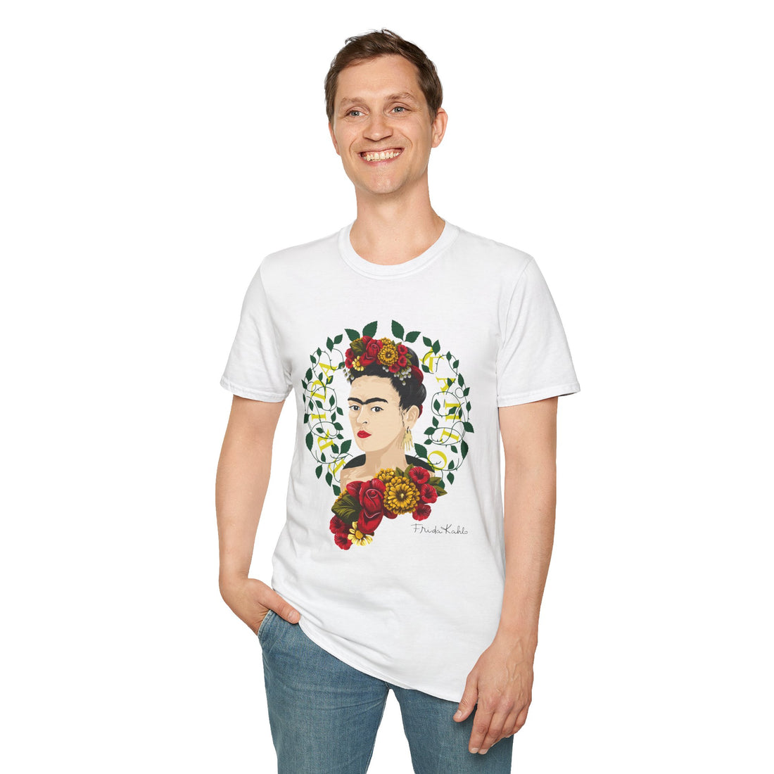 Frida Kahlo Colorful Unisex T-Shirt
