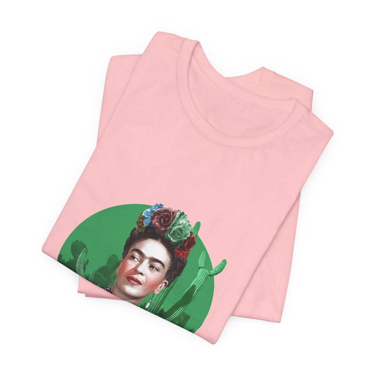 Frida Kahlo Cactus Garden Medallion T-Shirt