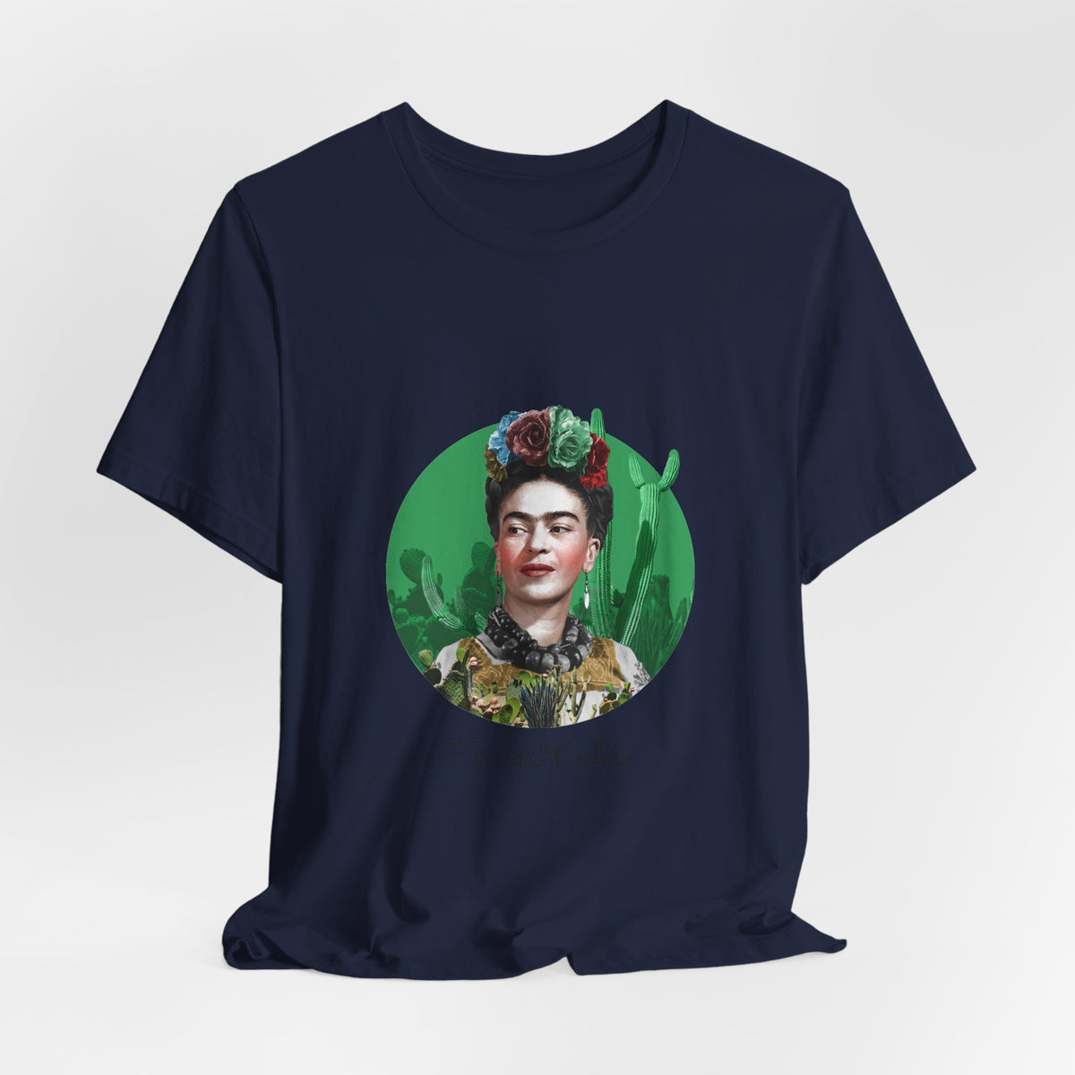 Frida Kahlo Cactus Garden Medallion T-Shirt