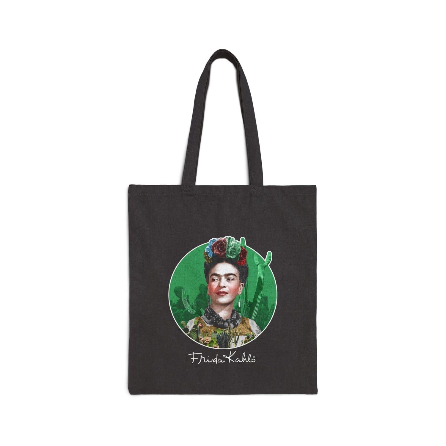 Canvas Tote Bag - Frida Kahlo Collection, Iconic Portraits and Vibrant Colors
