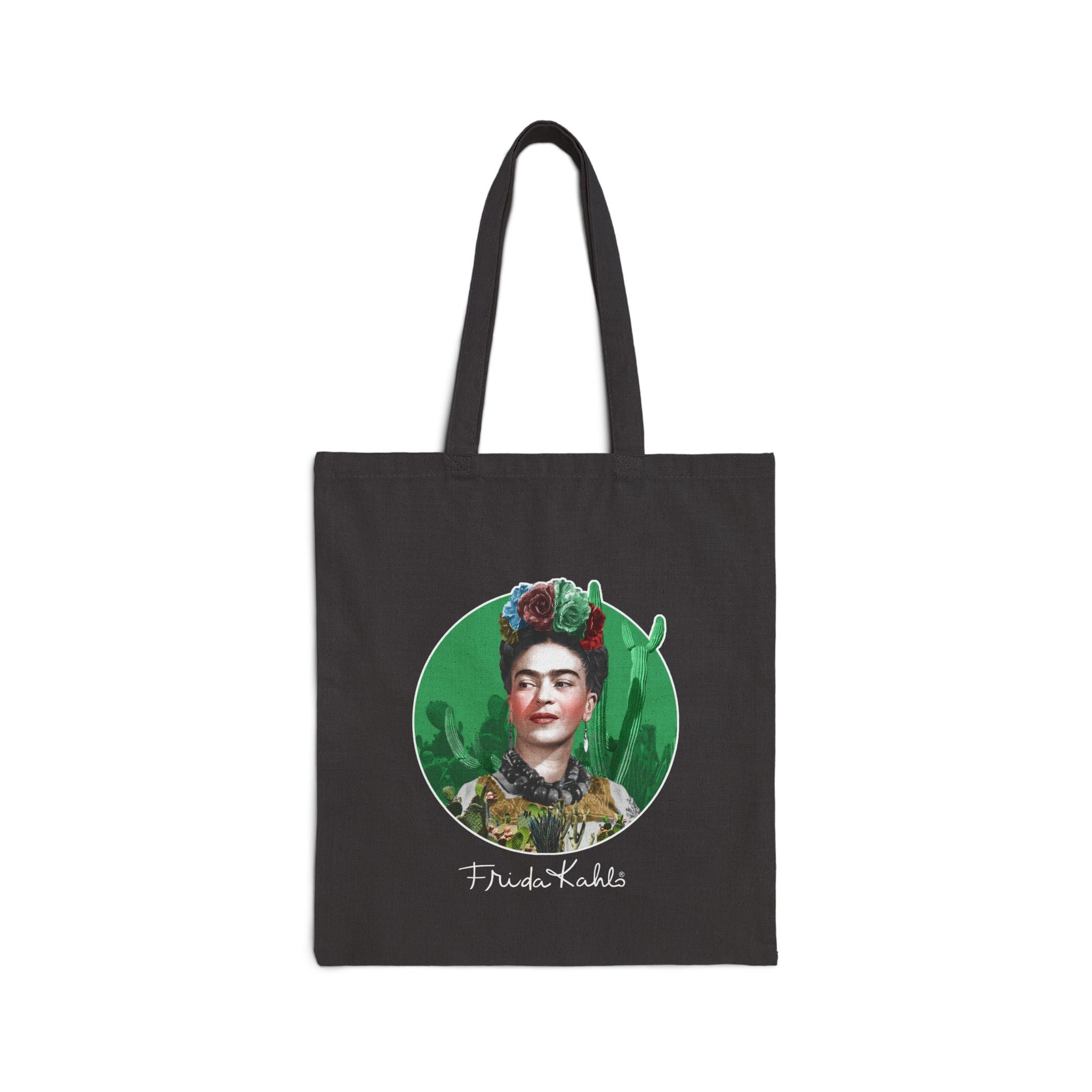 Canvas Tote Bag - Frida Kahlo Collection, Iconic Portraits and Vibrant Colors