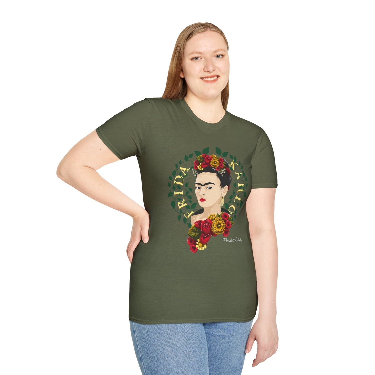 Frida Kahlo Colorful Unisex T-Shirt