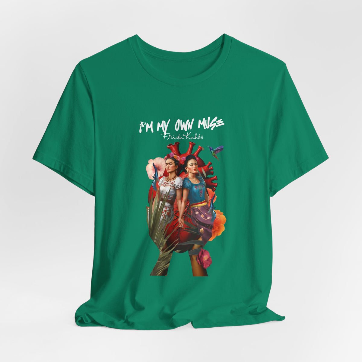 Frida Kahlo Anatomical Heart Embrace T-Shirt