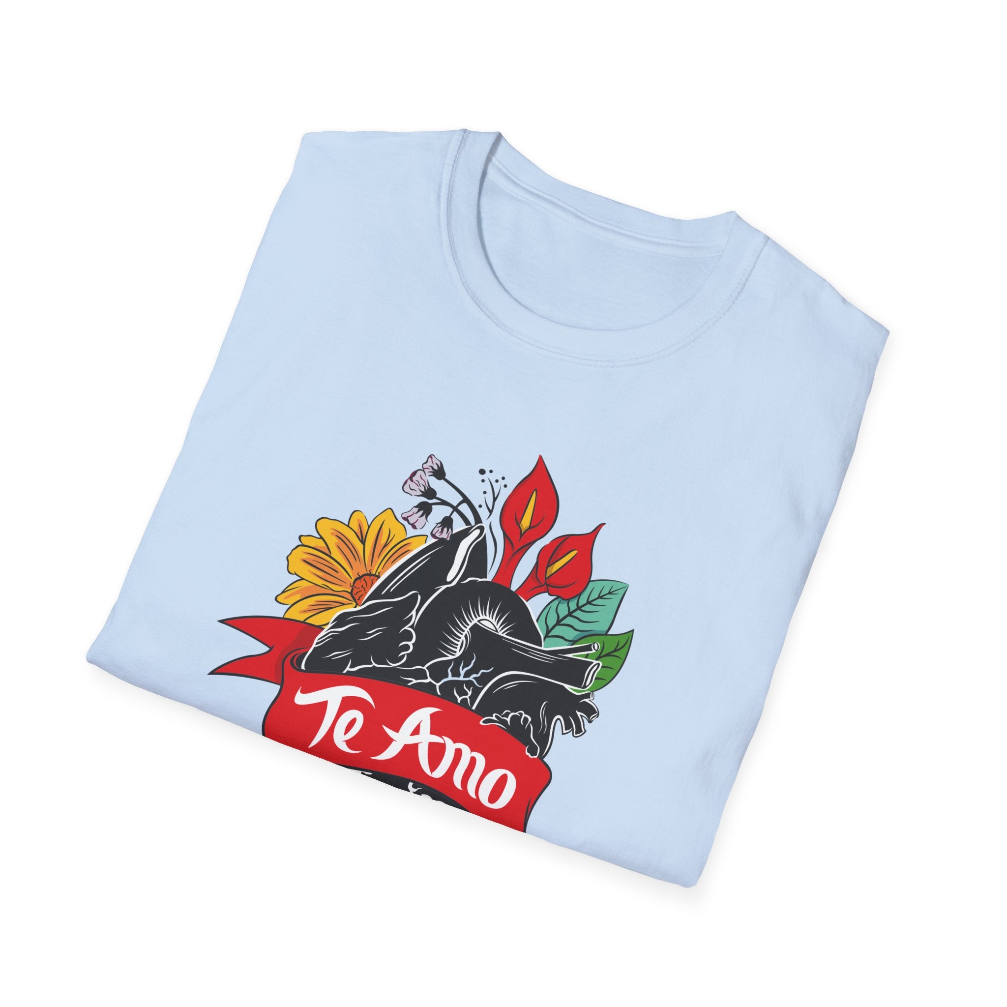 Frida Kahlo - "Te Amo Más Que Mi Propia Piel" - Inspired Anatomical Heart T-Shirt