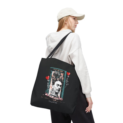 Frida Kahlo Inspired Colorful Art Tote Bag — &