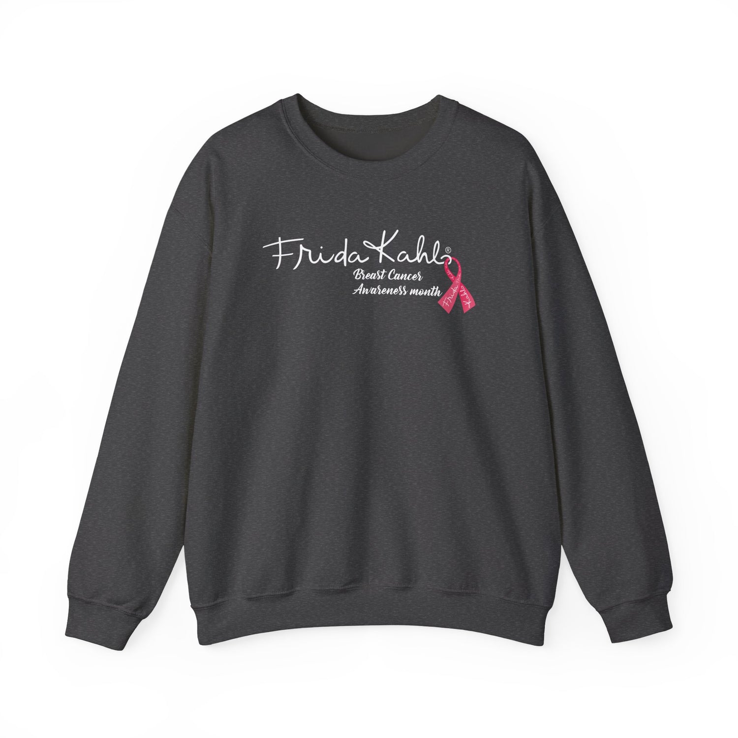 Frida Kahlo Inspired Sweatshirt - Breast Cancer Awareness Collection