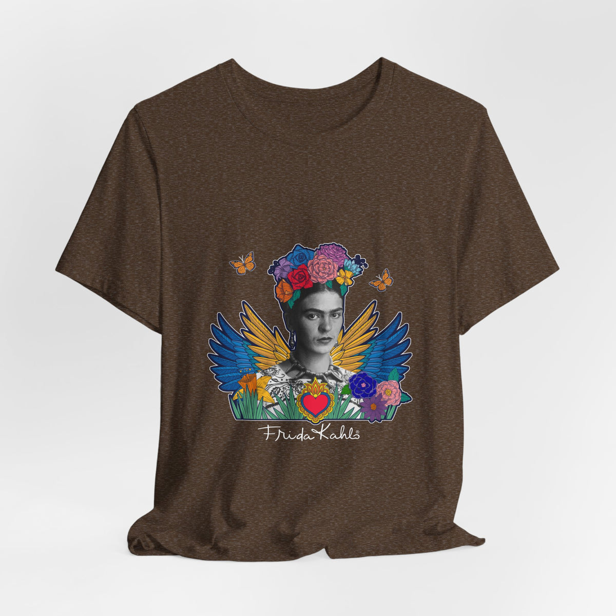 Frida Kahlo Winged Sacred Heart T-Shirt