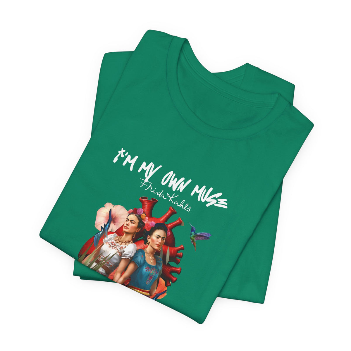 Frida Kahlo Anatomical Heart Embrace T-Shirt