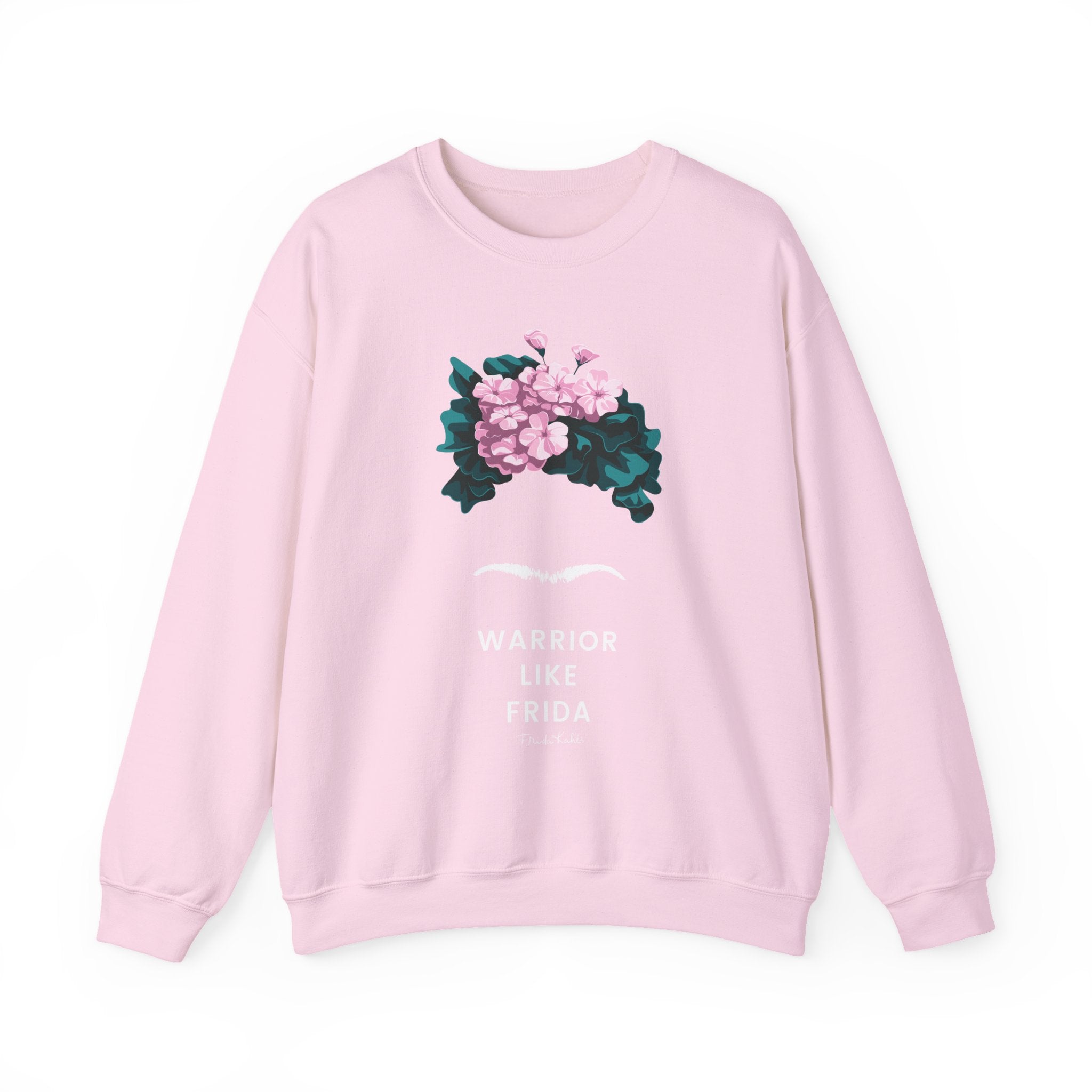 Frida Kahlo Inspired Sweatshirt - Breast Cancer Awareness Collection