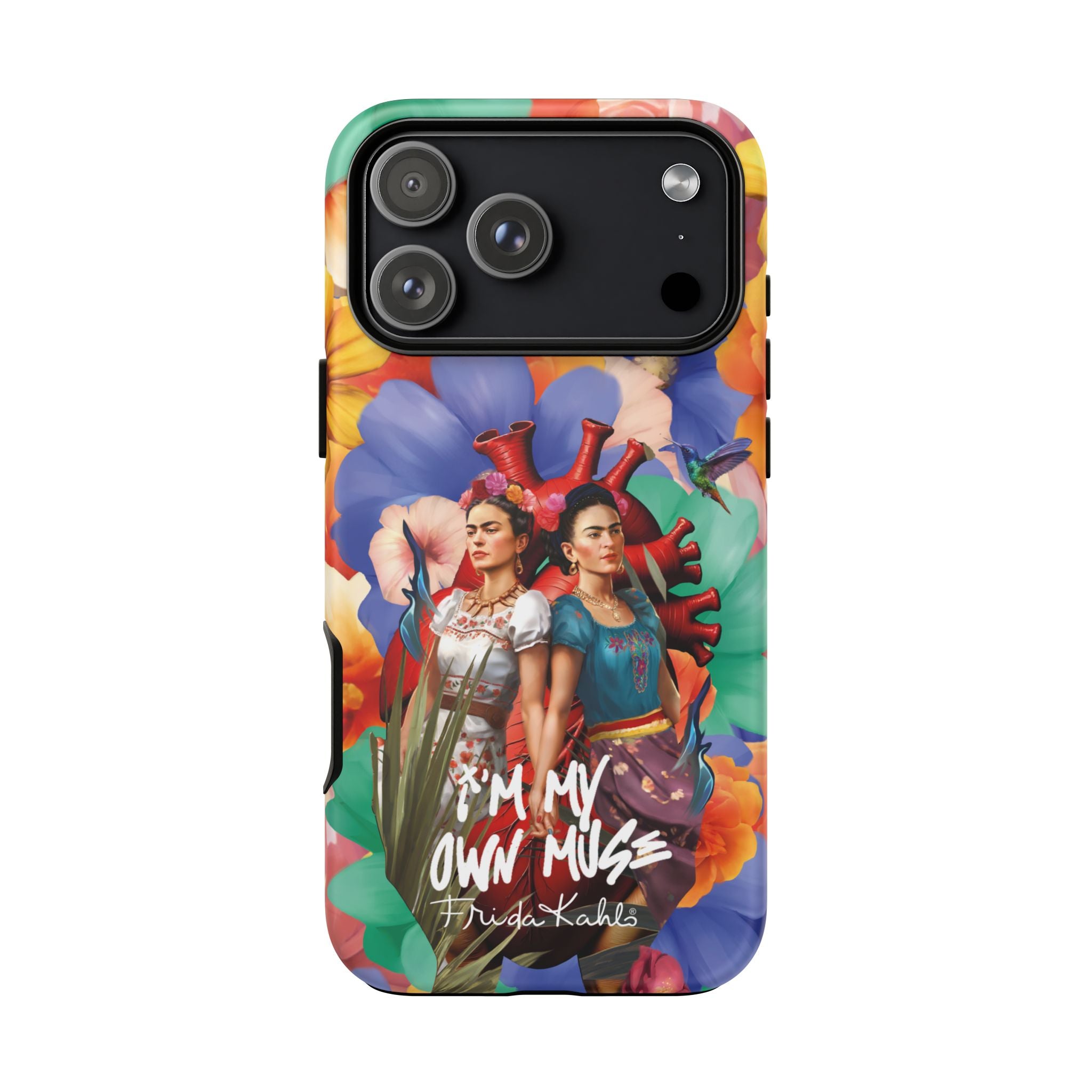 Frida Kahlo - I Am My Own Muse - Colorful Art Phone Case