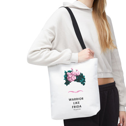 Frida Kahlo Tote Bag - Breast Cancer Awareness Collection