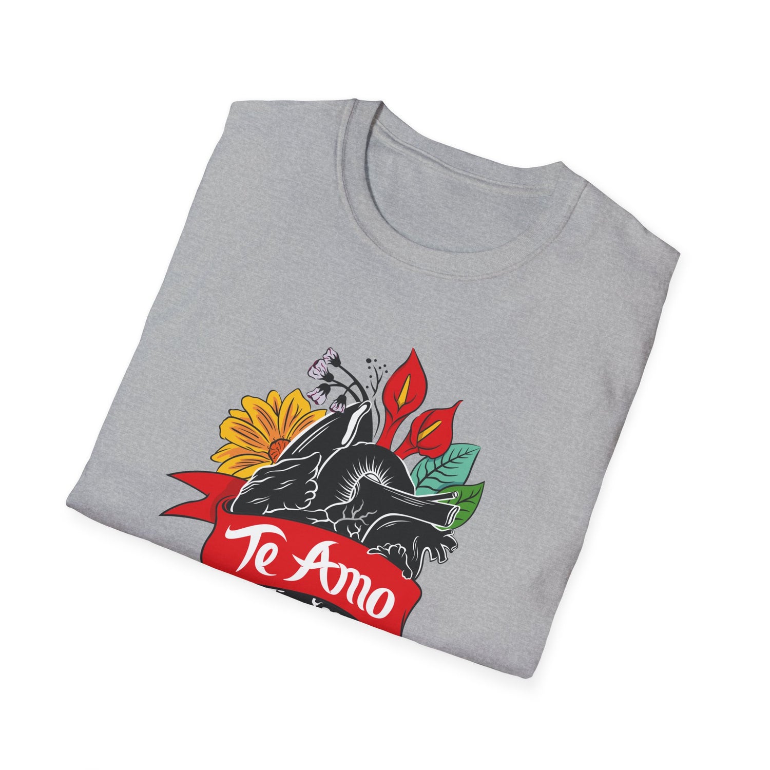 Frida Kahlo - "Te Amo Más Que Mi Propia Piel" - Inspired Anatomical Heart T-Shirt