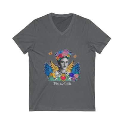 Frida Kahlo V-Neck Tee