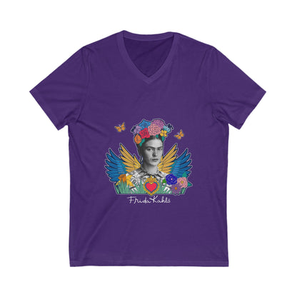 Frida Kahlo V-Neck Tee