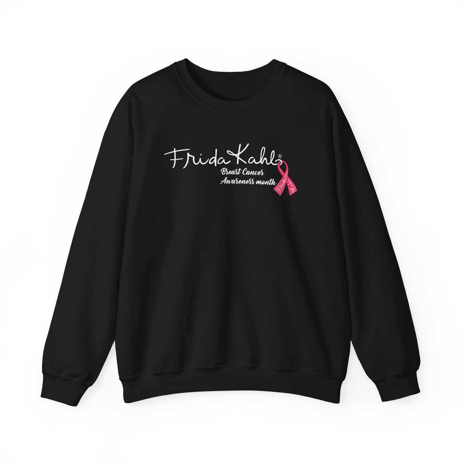 Frida Kahlo Inspired Sweatshirt - Breast Cancer Awareness Collection