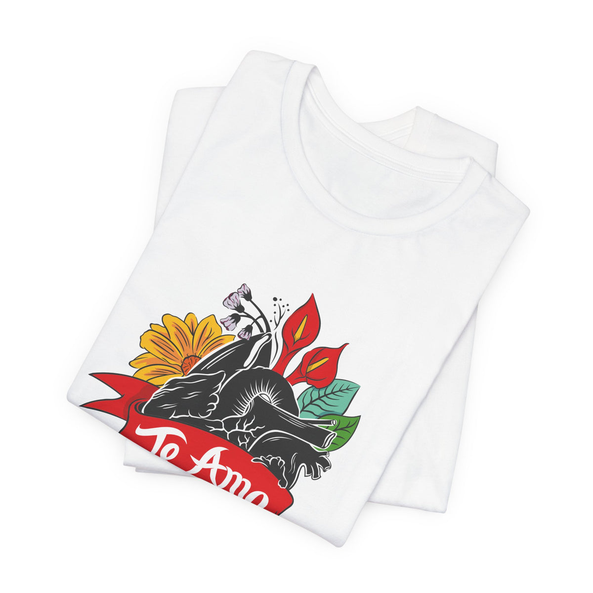 Frida Kahlo Te Amo Más Que Mi Propia Piel Anatomical Heart T-Shirt