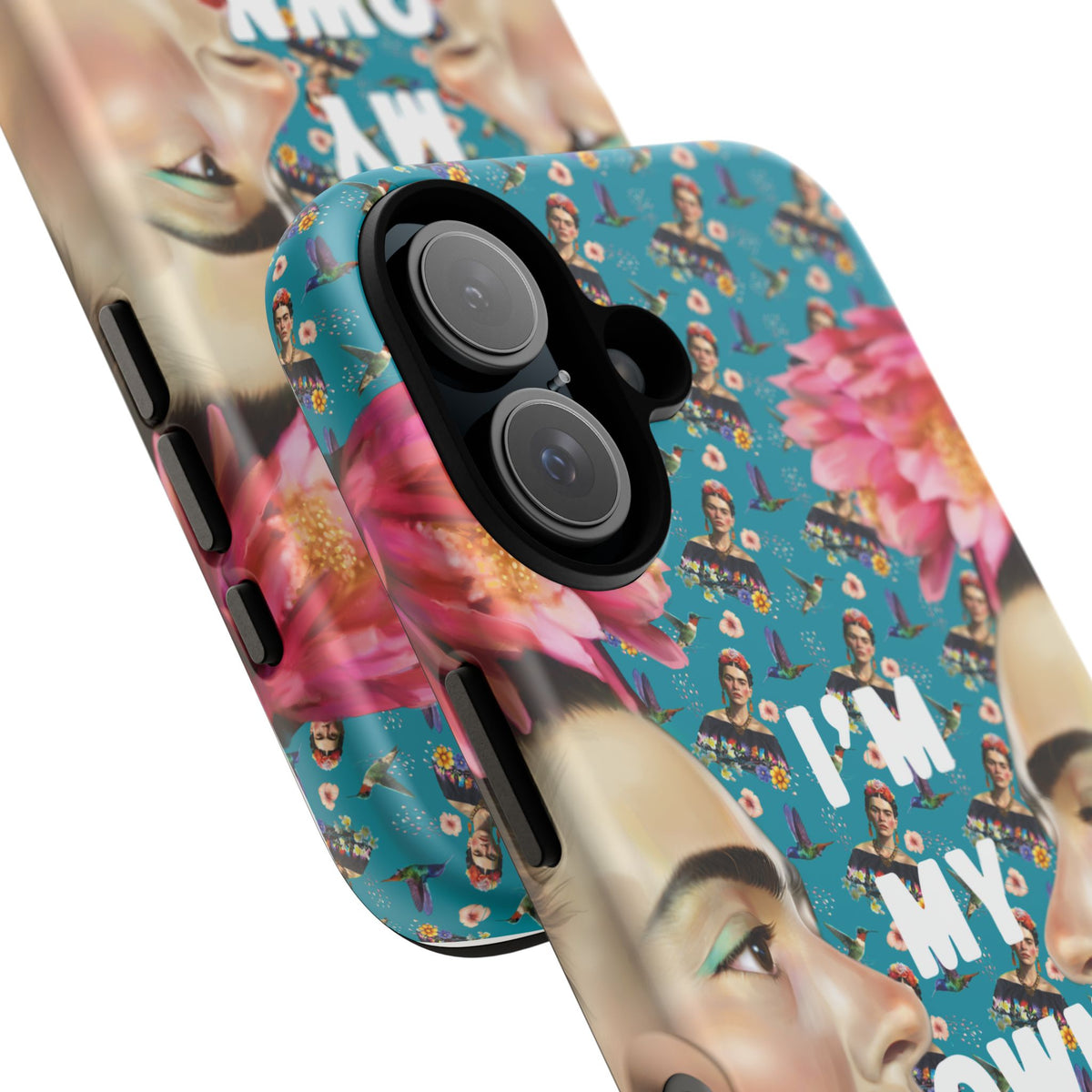 Frida Kahlo I Am My Own Muse Mirror Portrait iPhone Case