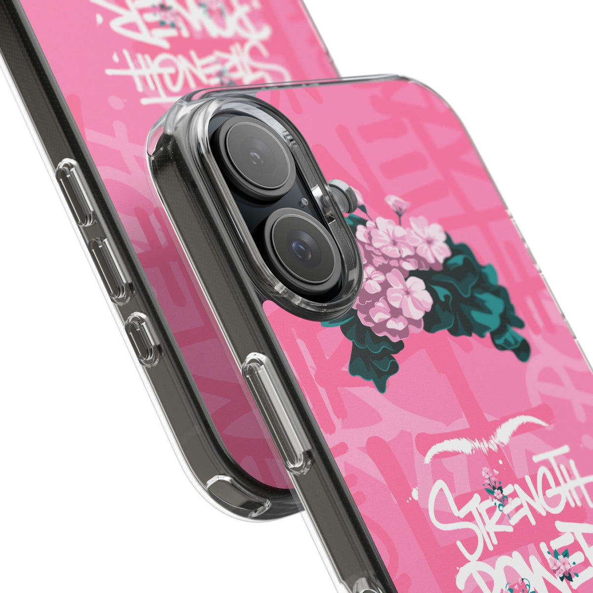 Frida Kahlo Strength Power Warrior iPhone Case - Breast Cancer Awareness