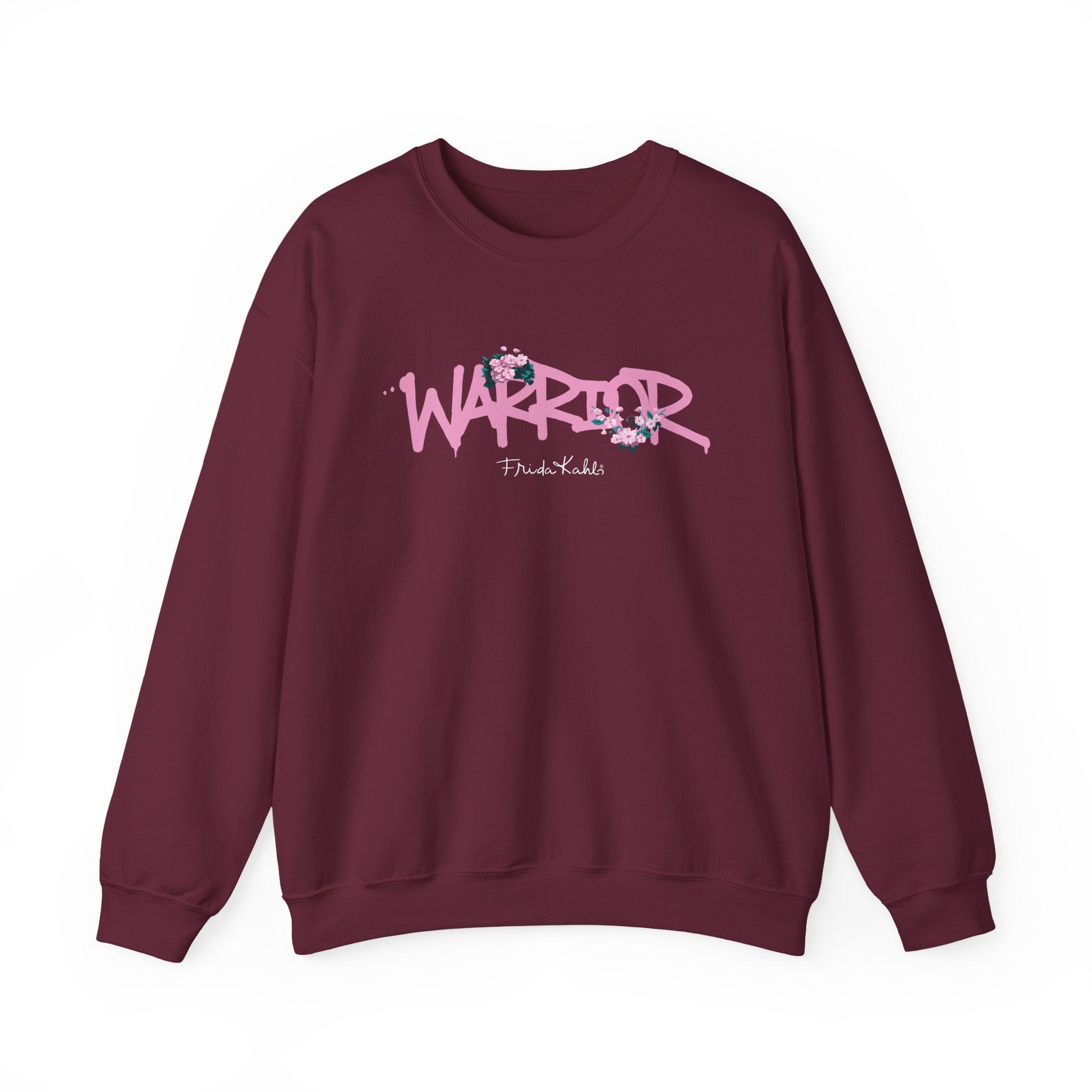 Frida Kahlo Inspired Sweatshirt - Breast Cancer Awareness Collection
