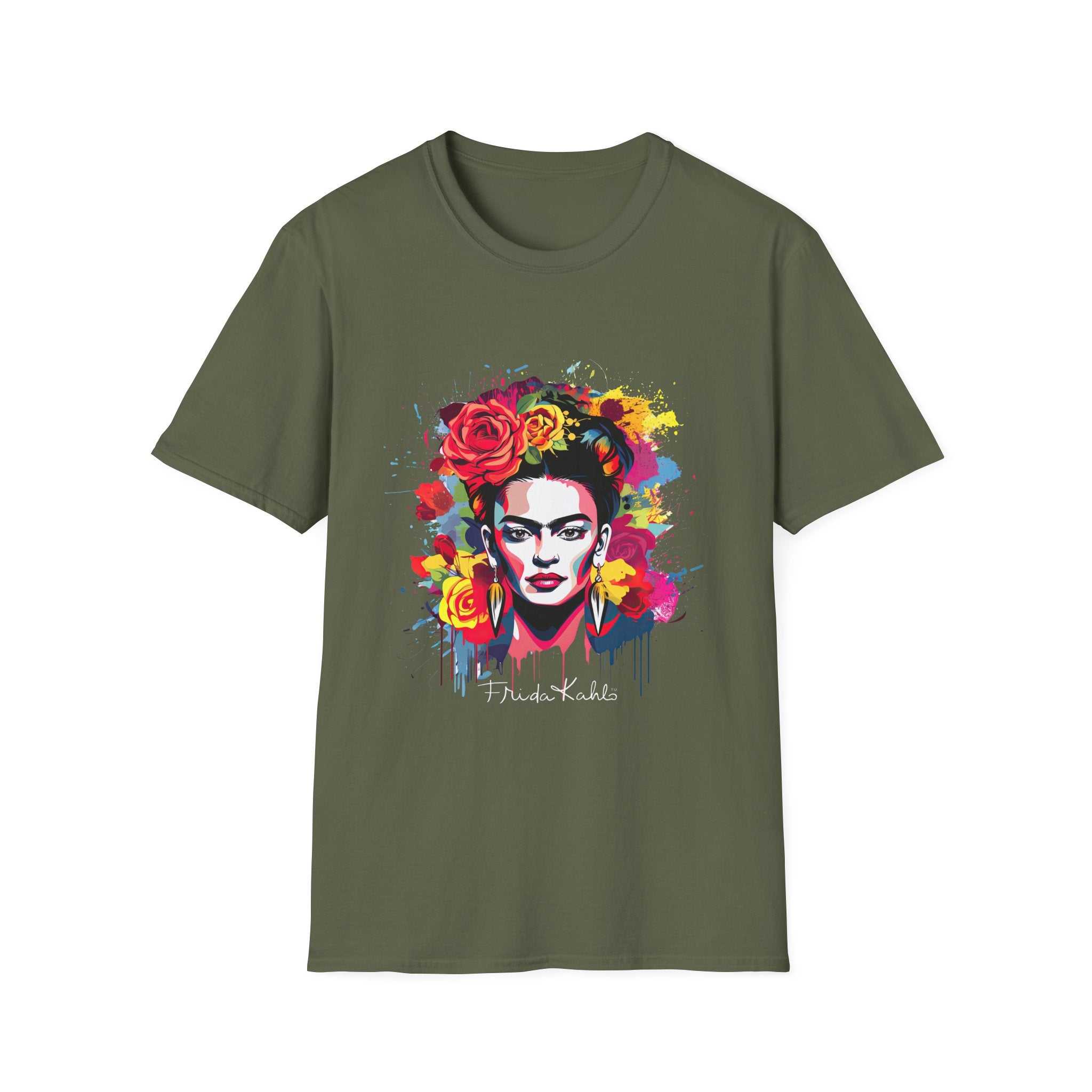 Frida Kahlo Colorful Unisex T-Shirt