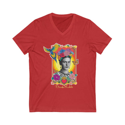 Frida Kahlo V-Neck Tee
