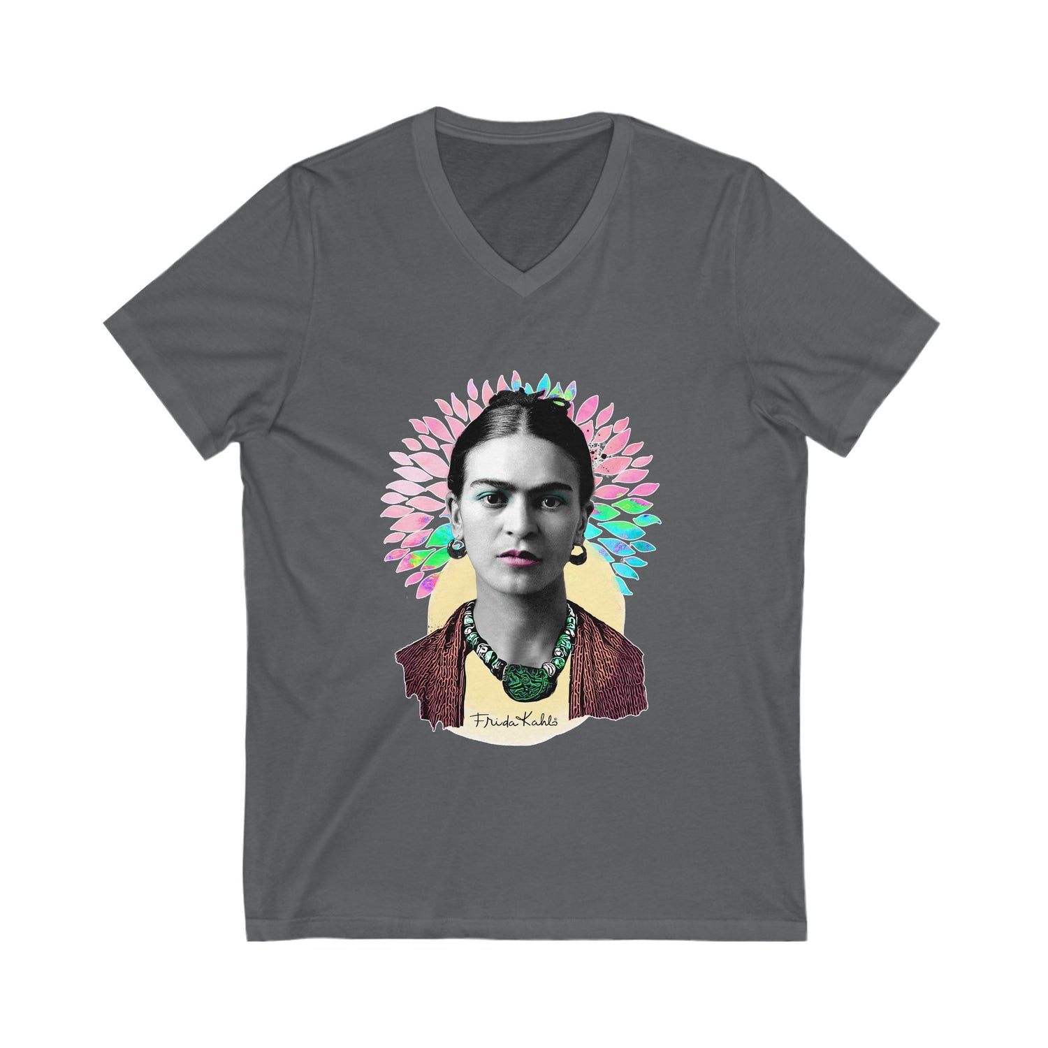 Frida Kahlo V-Neck Tee
