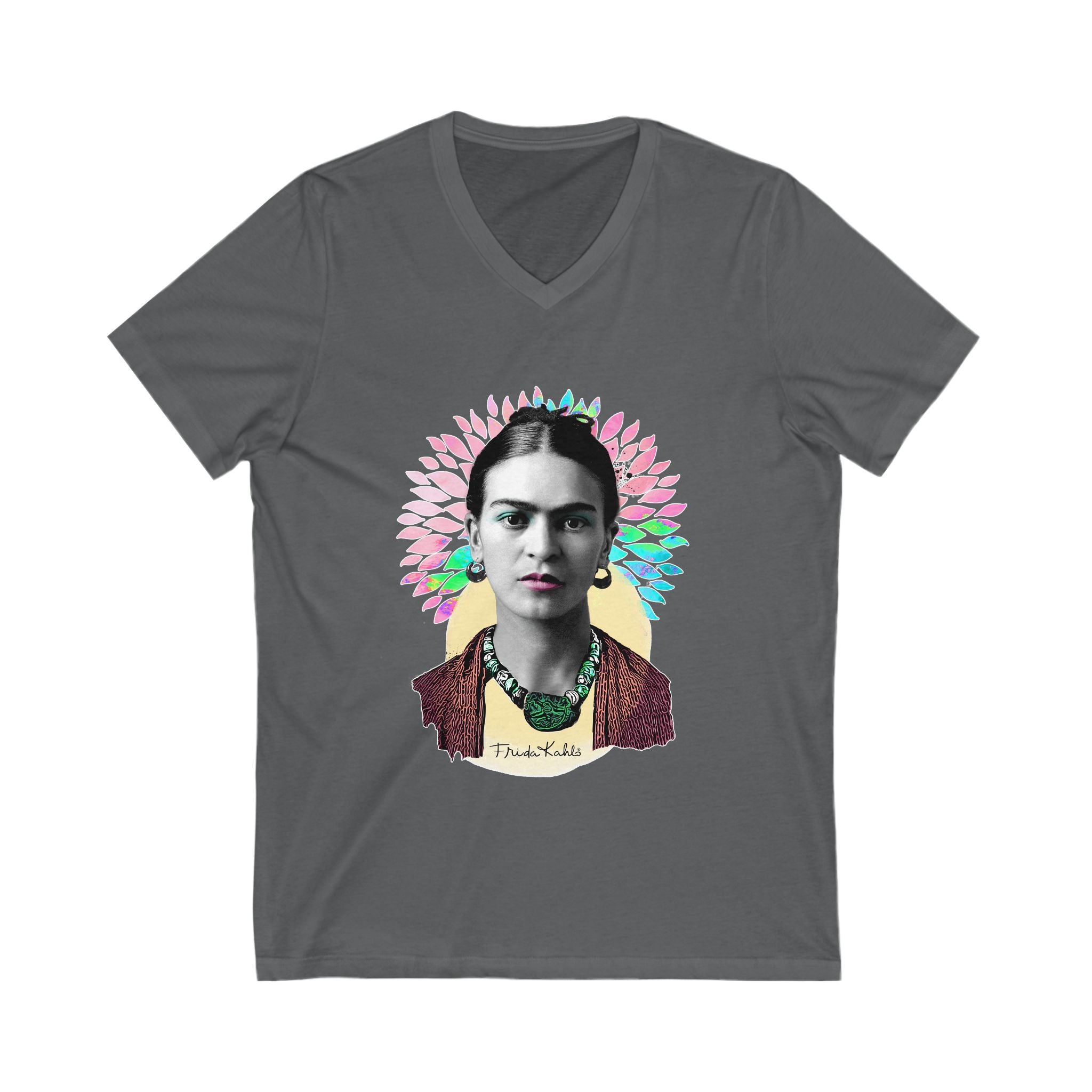 Frida Kahlo V-Neck Tee