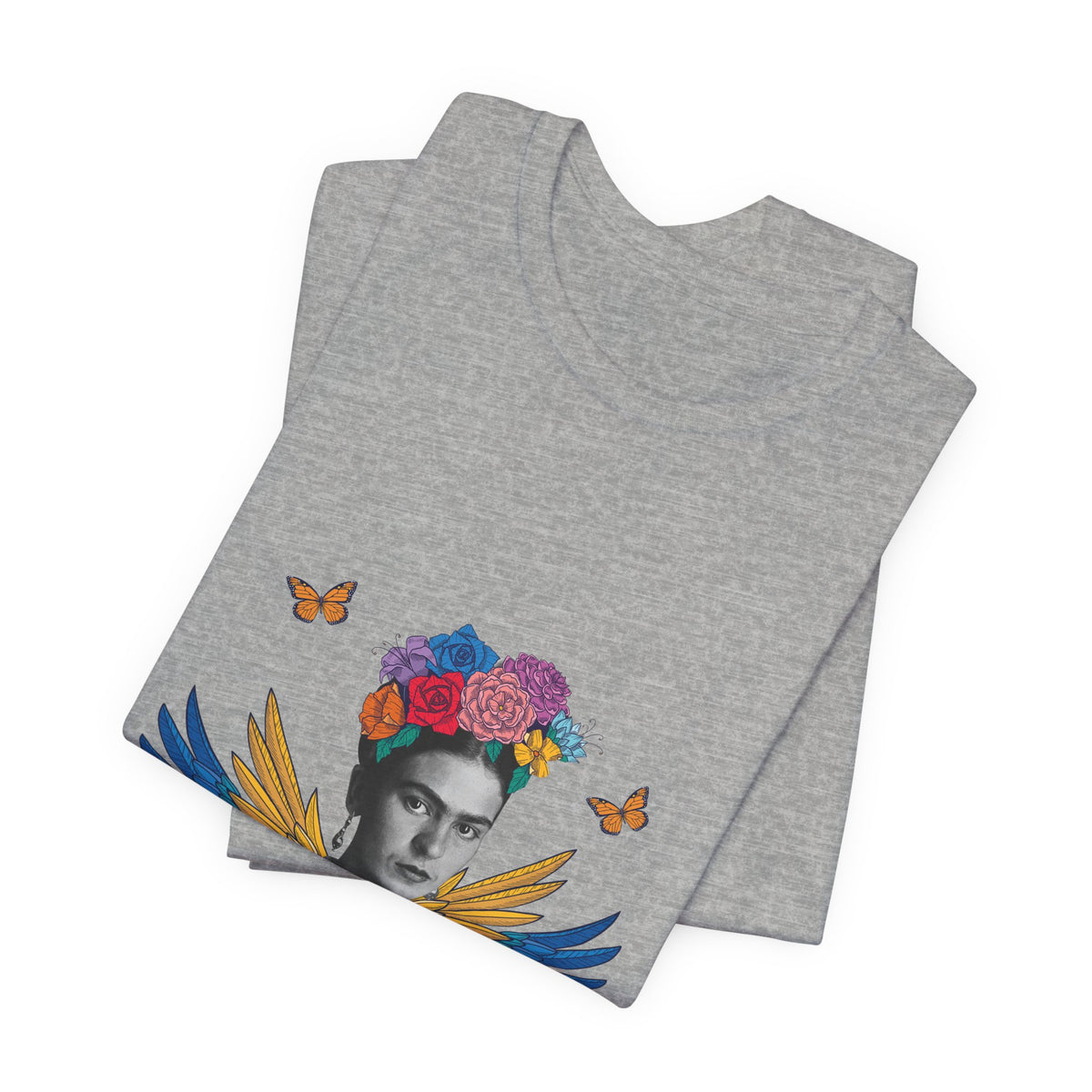 Frida Kahlo Winged Sacred Heart T-Shirt
