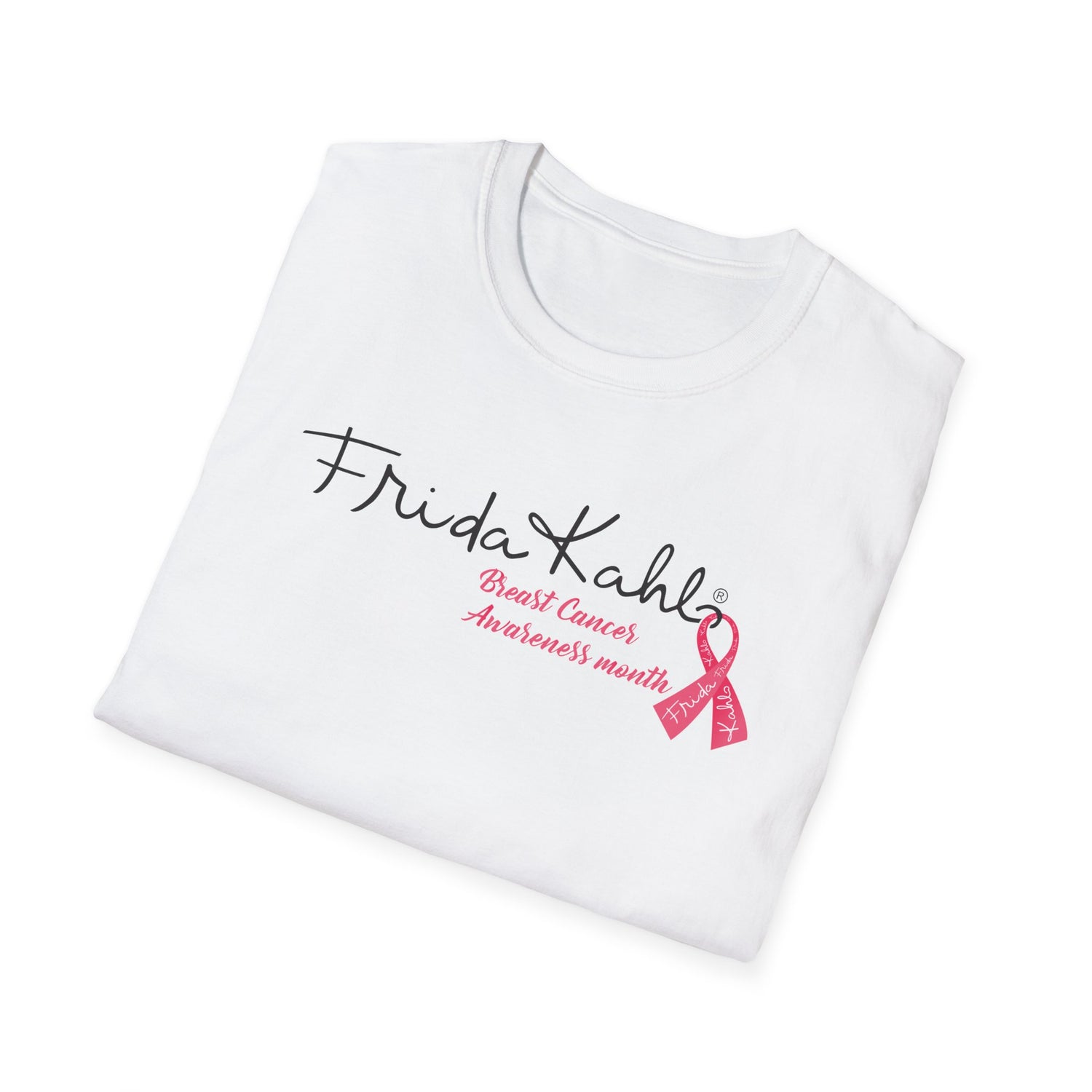 Frida Kahlo Breast Cancer Awareness T-Shirt
