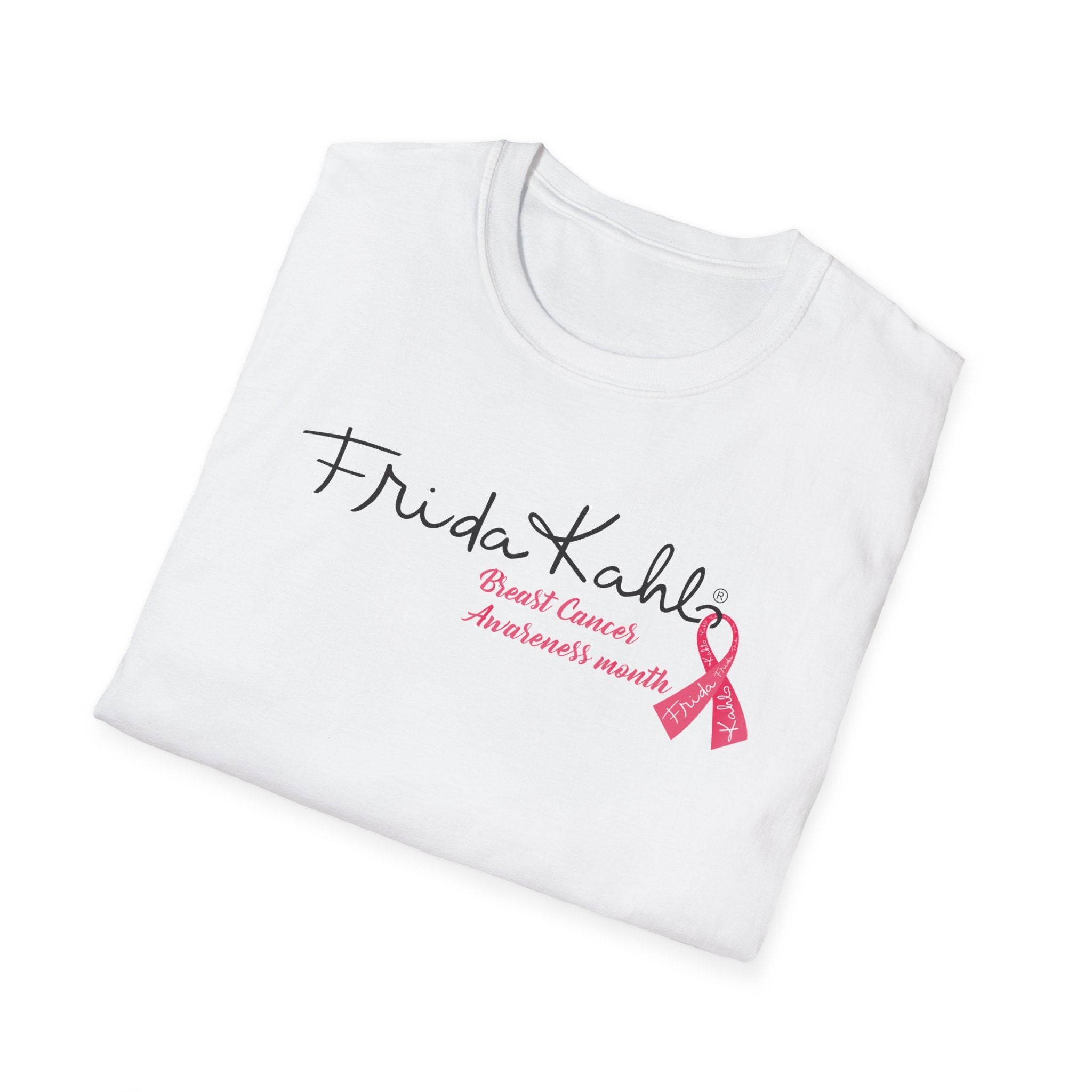 Frida Kahlo Breast Cancer Awareness T-Shirt