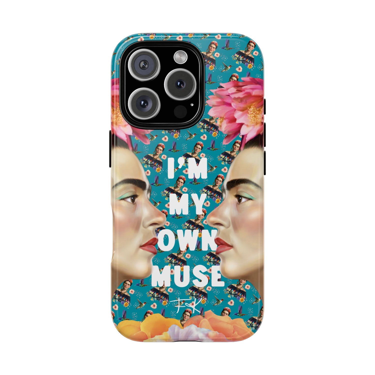 Frida Kahlo - I Am My Own Muse - Colorful Art Phone Case