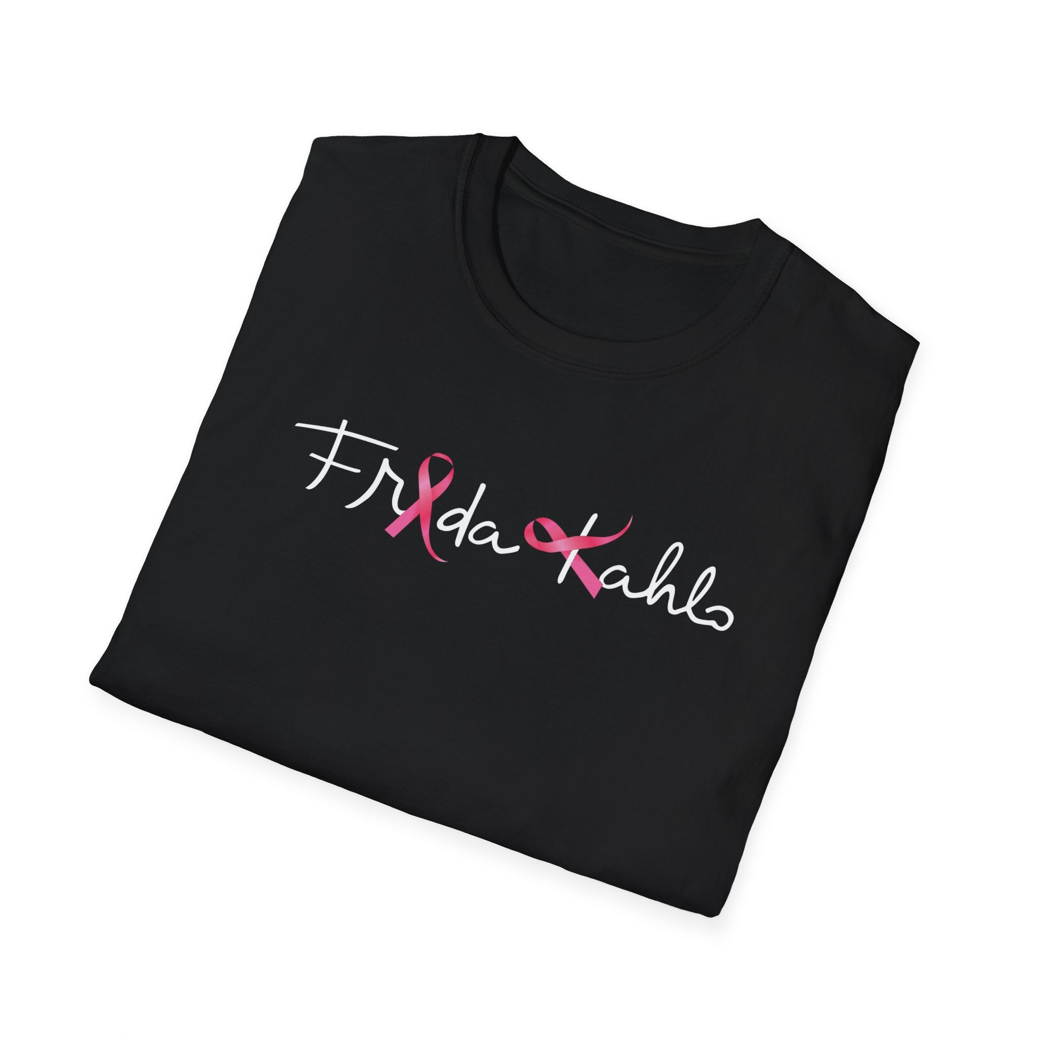 Frida Kahlo Breast Cancer Awareness T-Shirt