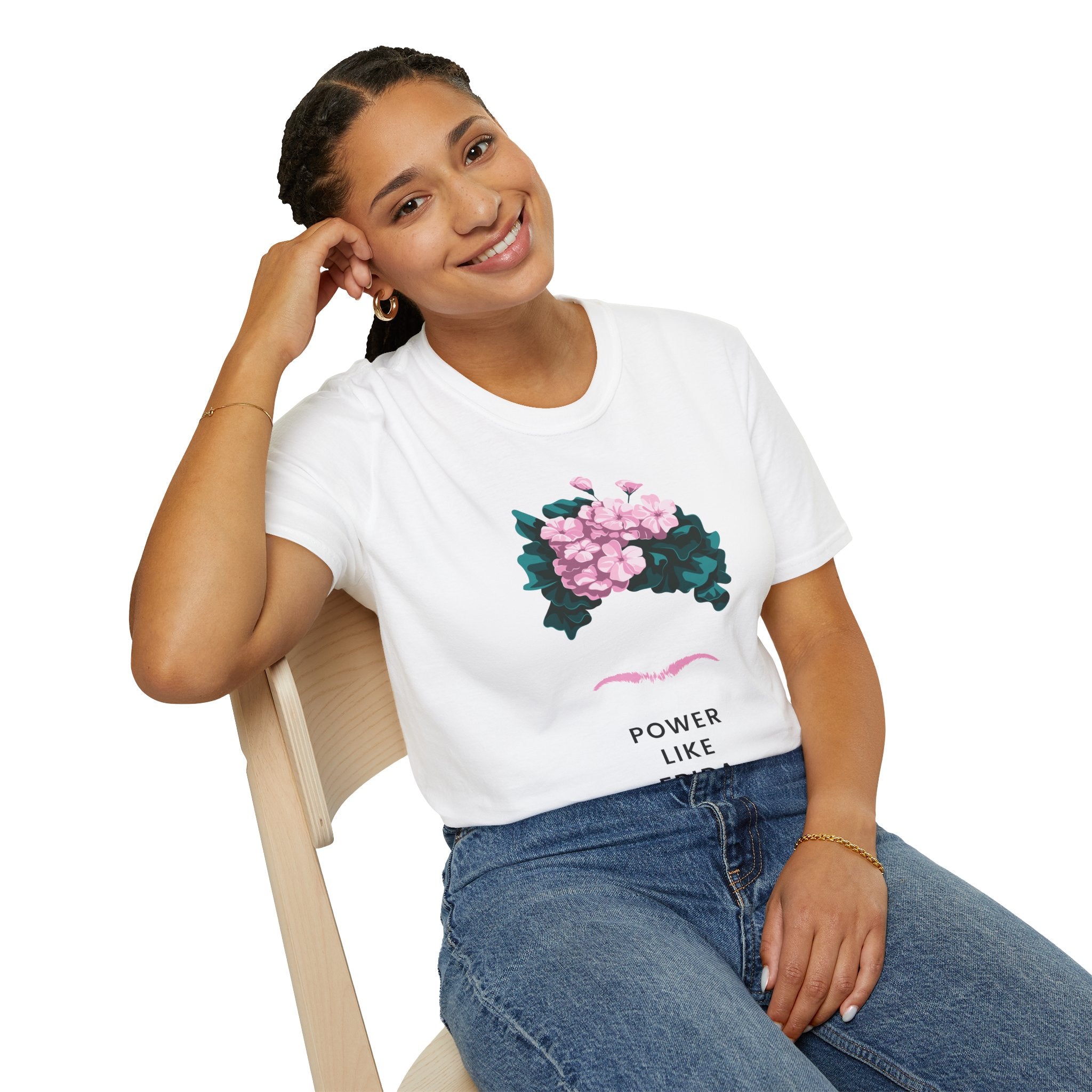 Frida Kahlo Breast Cancer Awareness T-Shirt