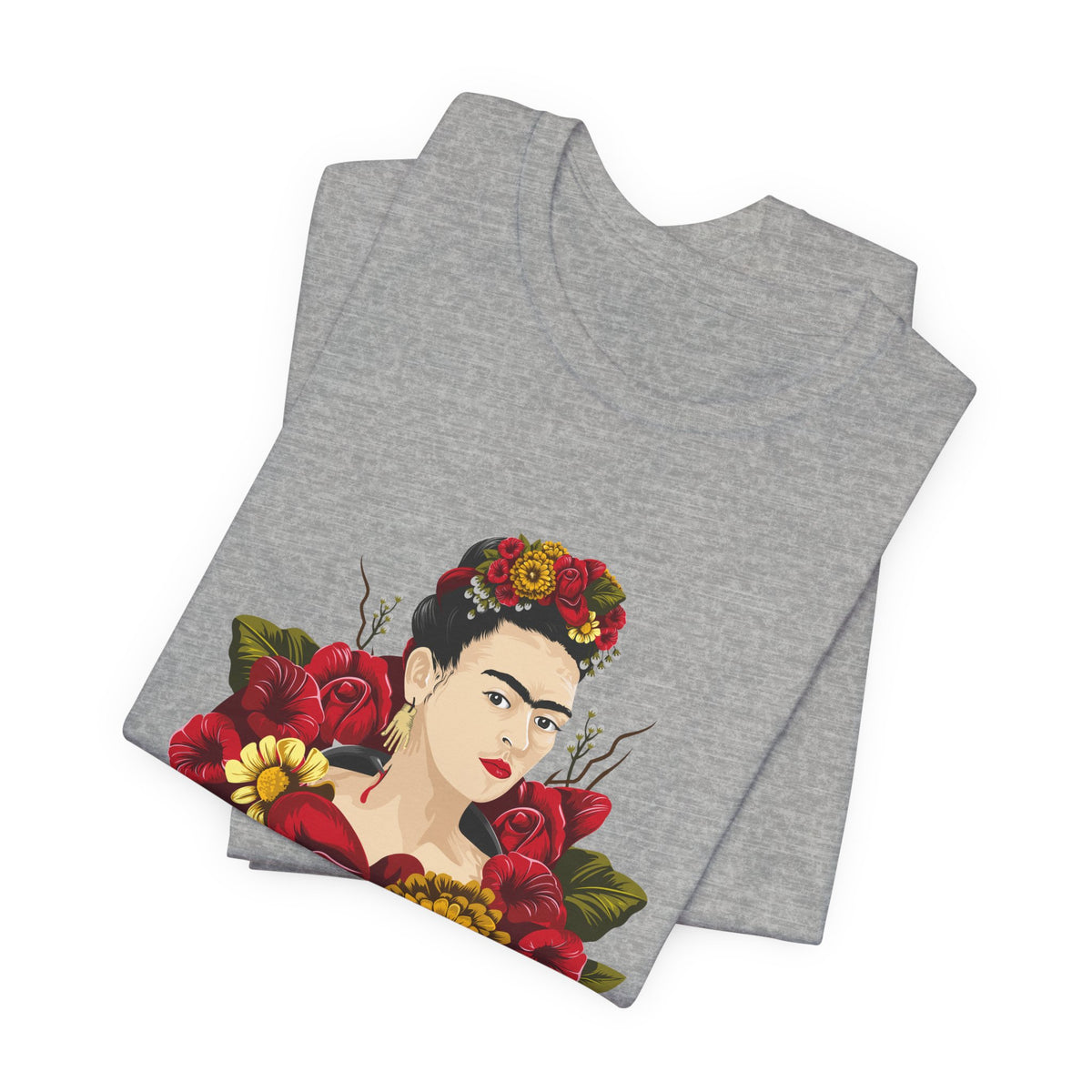 Frida Kahlo Te Amo Más Que Mi Propia Piel Roses T-Shirt