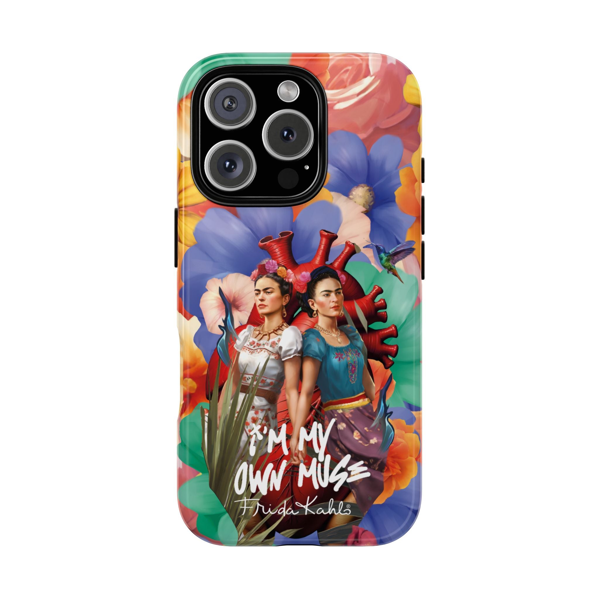 Frida Kahlo - I Am My Own Muse - Colorful Art Phone Case