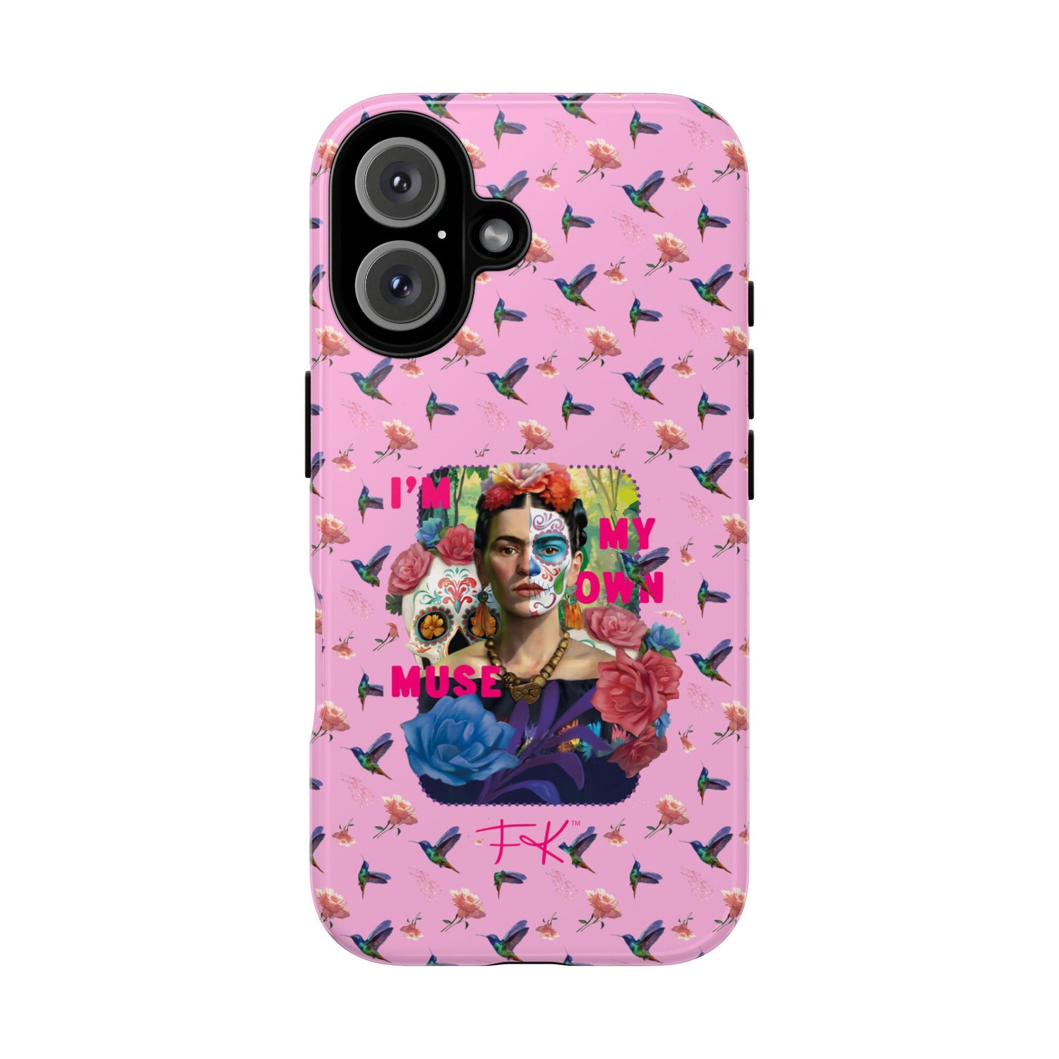Frida Kahlo - I Am My Own Muse - Colorful Art Phone Case