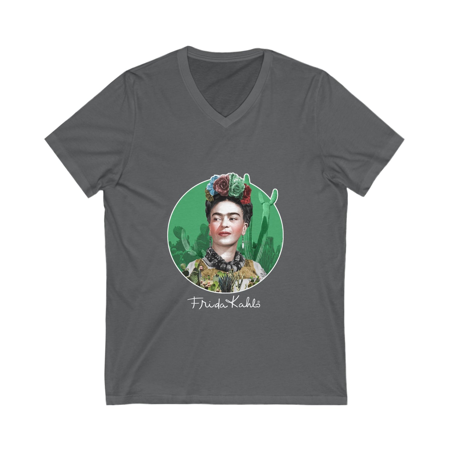 Frida Kahlo V-Neck Tee