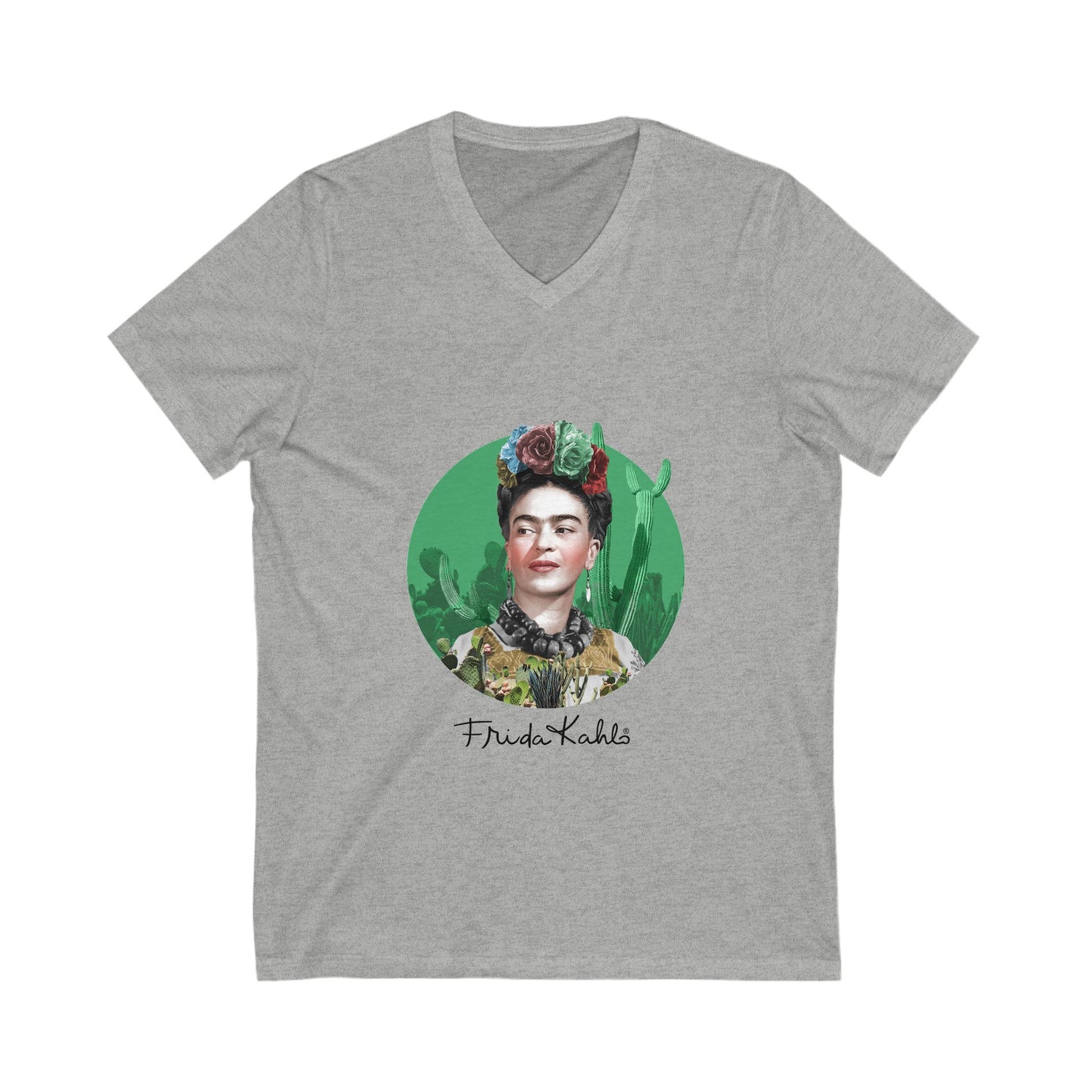Frida Kahlo V-Neck Tee